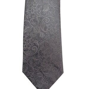 Men's Tie Bar Necktie Designed‎ in Chicago Hand Made in China Gray RN 113243
